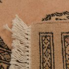 Tapis de couloir beige Bokhara 197x80 tapis pakistanais fait main