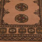 Tapis de couloir beige Bokhara 204x80 tapis pakistanais fait main
