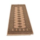 Tapis de couloir beige Bokhara 204x80 tapis pakistanais fait main