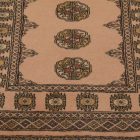 Tapis de couloir beige Bokhara 204x80 tapis pakistanais fait main