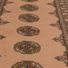 Tapis de couloir beige Bokhara 204x80 tapis pakistanais fait main
