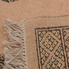 Tapis de couloir beige Bokhara 205x79 tapis pakistanais fait main