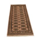 Tapis de couloir beige Bokhara 192x78 tapis pakistanais fait main
