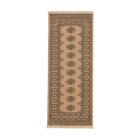 Tapis de couloir beige Bokhara 194x79 tapis pakistanais fait main