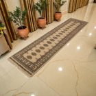Tapis de couloir beige Bokhara 300x79 tapis pakistanais fait main