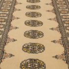 Tapis de couloir beige Bokhara 300x79 tapis pakistanais fait main
