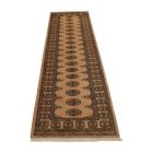 Tapis de couloir beige Bokhara 304x78 tapis pakistanais fait main