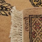 Tapis de couloir beige Bokhara 304x78 tapis pakistanais fait main