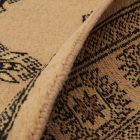 Tapis de couloir beige Bokhara 304x78 tapis pakistanais fait main