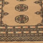 Tapis de couloir beige Bokhara 276x79 tapis pakistanais fait main