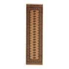 Tapis de couloir beige Bokhara 279x79 tapis pakistanais fait main