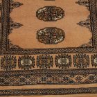Tapis de couloir beige Bokhara 279x79 tapis pakistanais fait main
