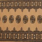 Tapis de couloir beige Bokhara 279x79 tapis pakistanais fait main