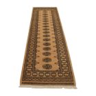 Tapis de couloir beige Bokhara 299x82 tapis pakistanais fait main