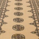 Tapis de couloir beige Bokhara 305x80 tapis pakistanais fait main