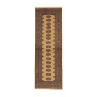 Tapis de couloir beige Bokhara 230x77 tapis pakistanais fait main