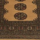Tapis de couloir beige Bokhara 230x77 tapis pakistanais fait main