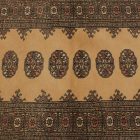 Tapis de couloir beige Bokhara 230x77 tapis pakistanais fait main