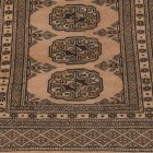 Tapis de couloir beige Bokhara 176x60, tapis pakistanais fait main