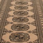 Tapis de couloir beige Bokhara 176x60, tapis pakistanais fait main
