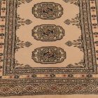 Tapis de couloir beige Bokhara 190x64 tapis pakistanais fait main