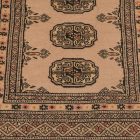 Tapis de couloir beige Bokhara 190x64 tapis pakistanais fait main