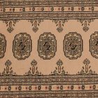 Tapis de couloir beige Bokhara 190x64 tapis pakistanais fait main