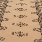 Tapis de couloir beige Jaldar 185x62 tapis pakistanais fait main