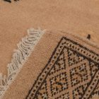 Tapis de couloir beige Jaldar 185x62 tapis pakistanais fait main