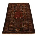 Tapis Baloutch Mushwani 85x147 tapis nomade noué à la main