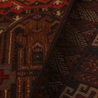 Tapis Baloutch Mushwani 85x147 tapis nomade noué à la main