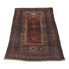 Tapis de prière Mushwani 85x135 tapis nomade noué à la main
