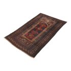 Tapis de prière Mushwani 85x135 tapis nomade noué à la main