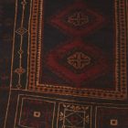 Tapis de prière Mushwani 85x135 tapis nomade noué à la main