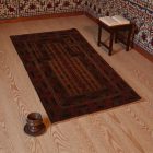 Tapis de prière Mushwani 87x131 tapis nomade noué à la main