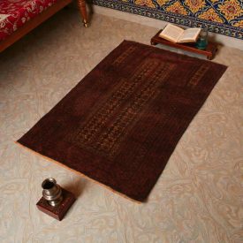   Tapis de prière Mushwani 96x146 tapis nomade noué à la main