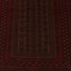 Tapis de prière Mushwani 93x129 tapis nomade noué à la main