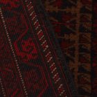 Tapis de prière Mushwani 93x129 tapis nomade noué à la main