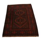 Tapis Baloutch Mushwani 84x137 tapis nomade noué à la main