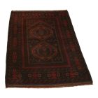 Tapis Baloutch Mushwani 84x137 tapis nomade noué à la main