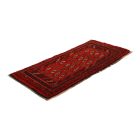 Tapis turkmène Balisht Nakhsha 57x109 petit tapis noué main