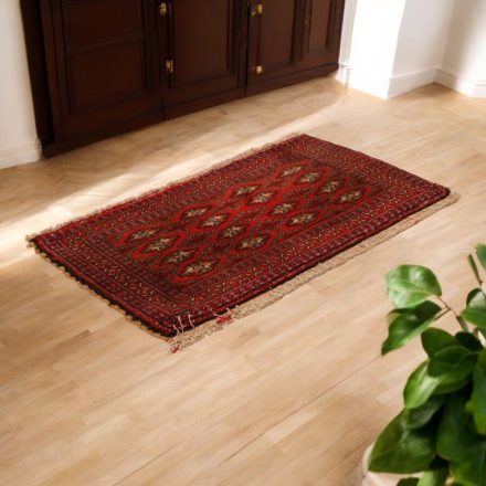 Tapis turkmène Balisht Nakhsha 51x97 tapis authentique noué main