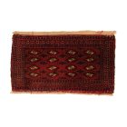 Tapis turkmène Balisht Nakhsha 51x97 tapis authentique noué main