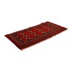 Tapis turkmène Balisht Nakhsha 52x110 tapis authentique noué main