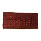 Tapis turkmène Balisht Nakhsha 46x100 petit tapis noué main