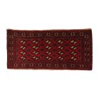 Tapis turkmène Balisht Nakhsha 44x94 tapis authentique noué main