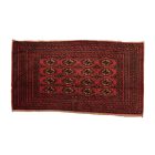 Tapis turkmène Balisht Nakhsha 49x94 tapis authentique noué main
