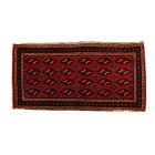Tapis turkmène Balisht Nakhsha 48x95 petit tapis noué main