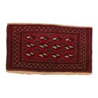 Tapis turkmène Balisht Nakhsha 49x89 tapis authentique noué main