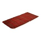 Tapis turkmène Balisht Nakhsha 50x103 petit tapis noué main